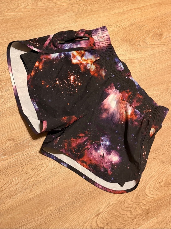 Avia Pants - Avia Galaxy Print Athletic Running Shorts